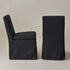 Diane Slipcover Performance Dining Chair with Casters - Upholstered Dining Chair | Modern Dining Chairs | Kinwell Furniture | Performance Fabric Dining Chairs